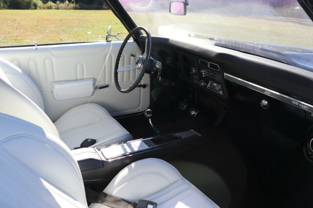 1969 Black Chevrolet Chevelle Convertible