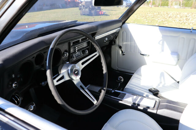 1969 Black Chevrolet Chevelle Convertible