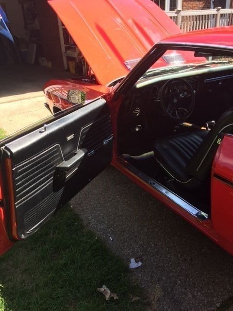 1969 Red Chevrolet Chevelle Coupe