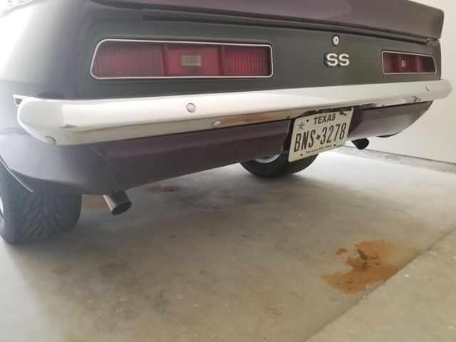 1969 Purple Chevrolet Camaro Coupe