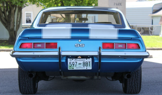 1969 LeMans Blue Chevrolet Camaro Coupe