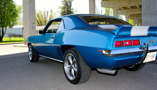 1969 LeMans Blue Chevrolet Camaro Coupe