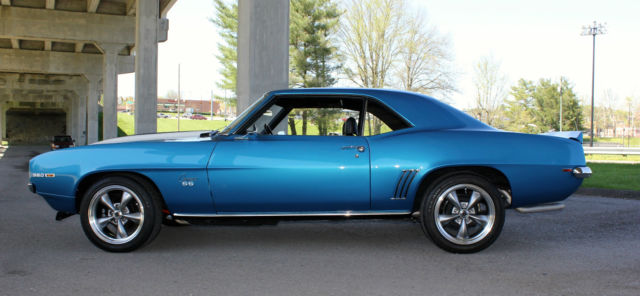 1969 LeMans Blue Chevrolet Camaro Coupe