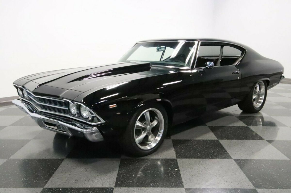 1969 Black Chevrolet Chevelle Coupe