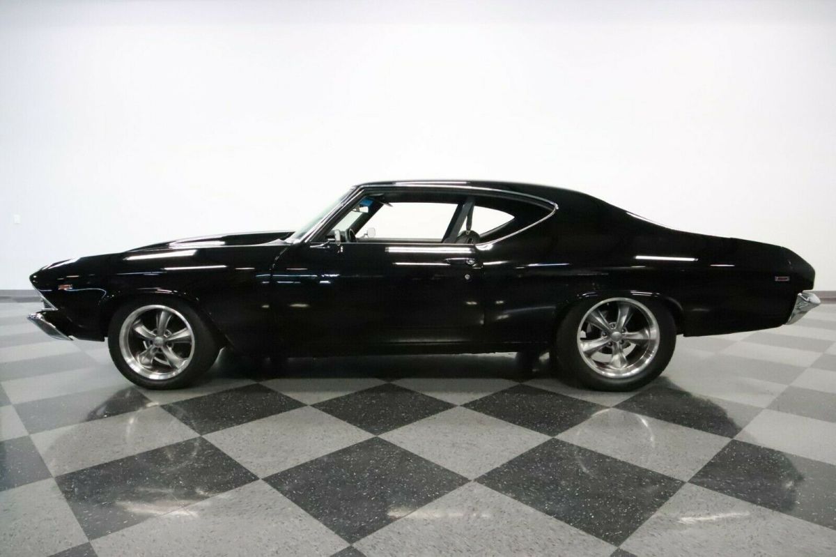 1969 Black Chevrolet Chevelle Coupe
