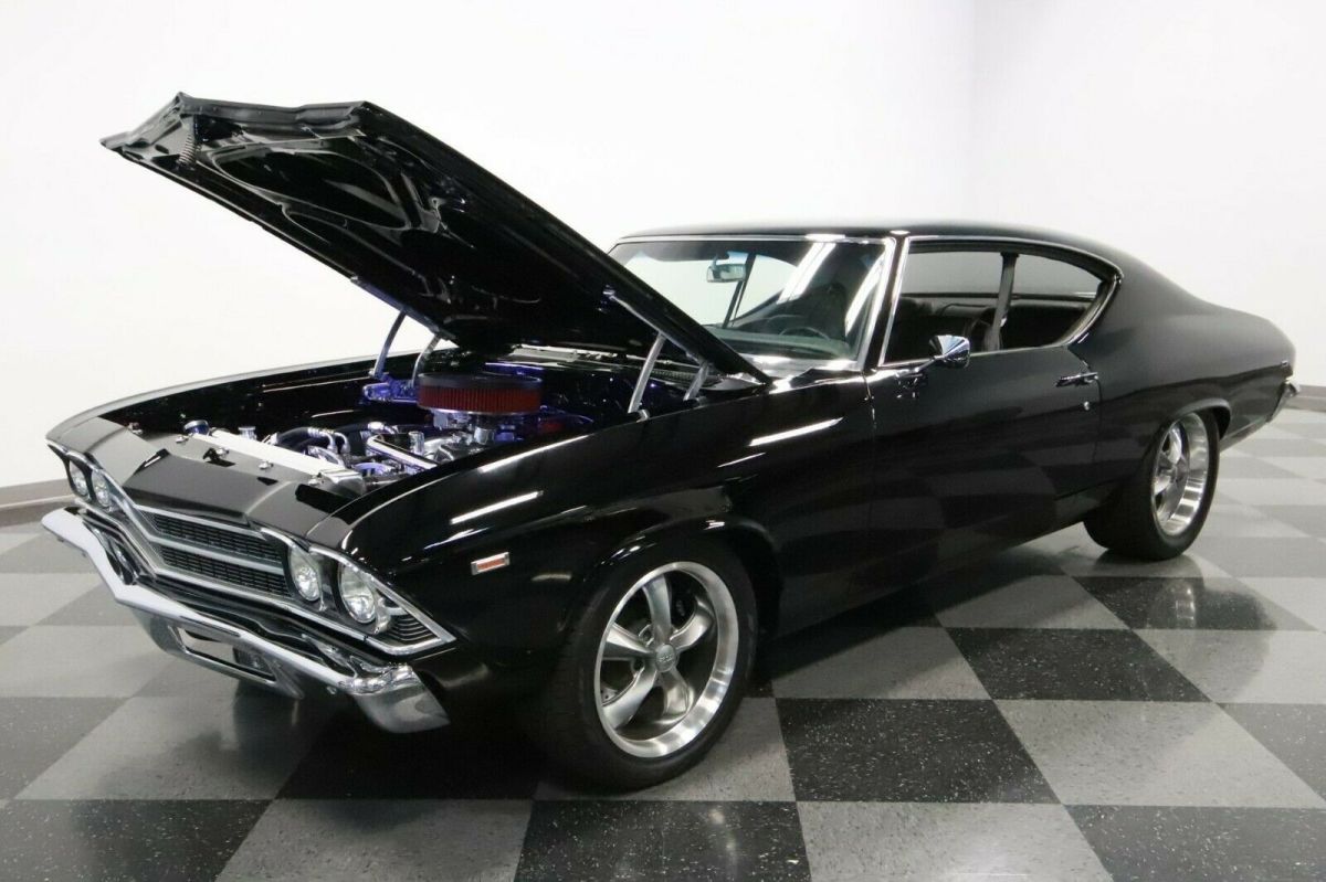 1969 Black Chevrolet Chevelle Coupe