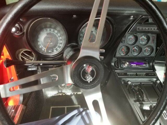 1969 Red Chevrolet Corvette Coupe