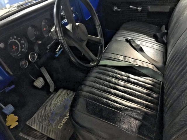 1969 Blue Chevrolet C-10 Crew Cab Pickup