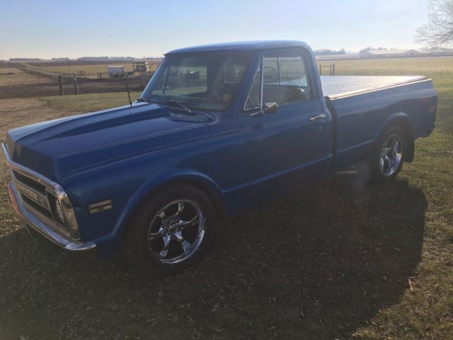 1969 Blue Chevrolet C-10 Crew Cab Pickup