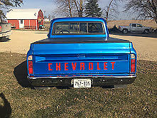 1969 Blue Chevrolet C-10 Crew Cab Pickup