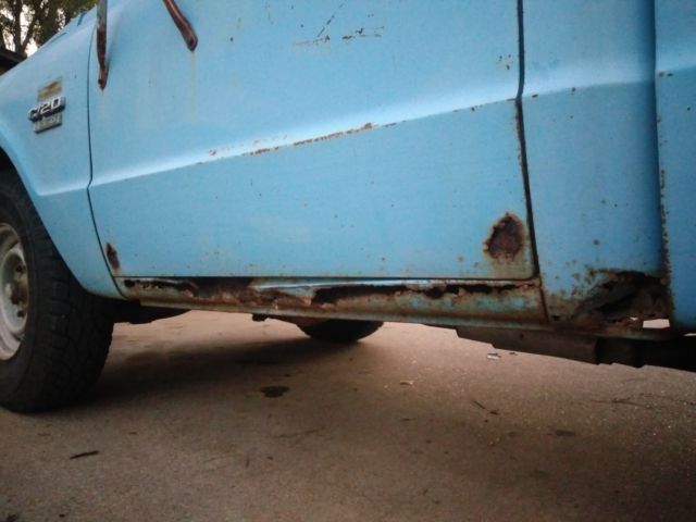 1969 Blue Chevrolet C-10 Standard Cab Pickup