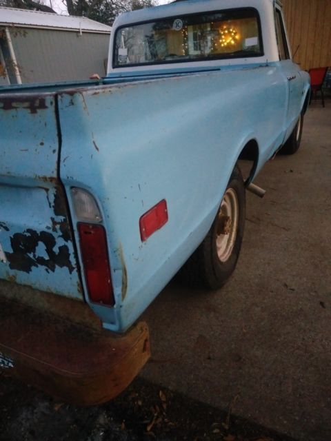 1969 Blue Chevrolet C-10 Standard Cab Pickup