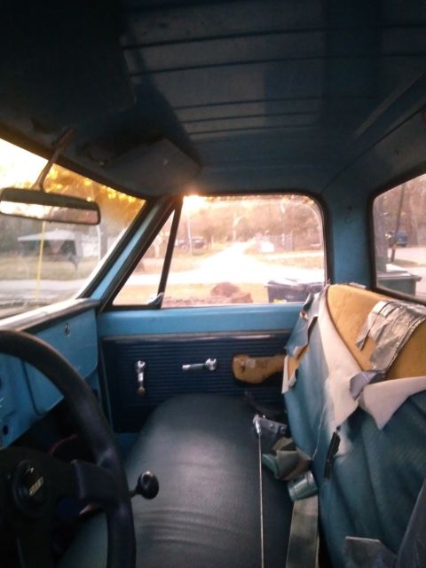 1969 Blue Chevrolet C-10 Standard Cab Pickup