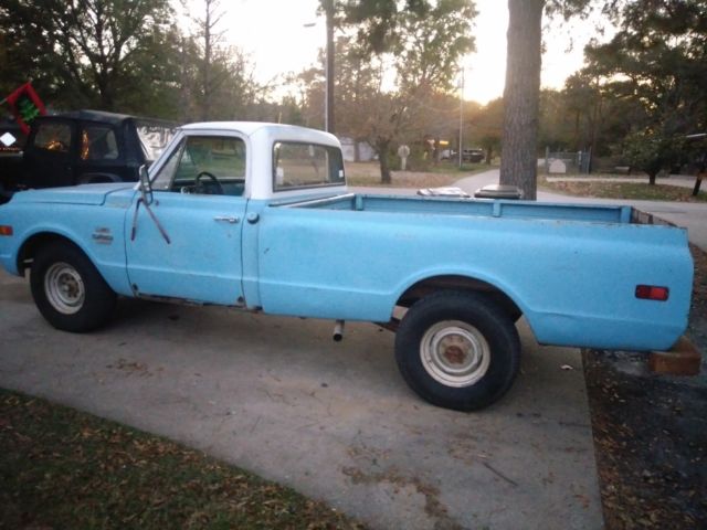1969 Blue Chevrolet C-10 Standard Cab Pickup