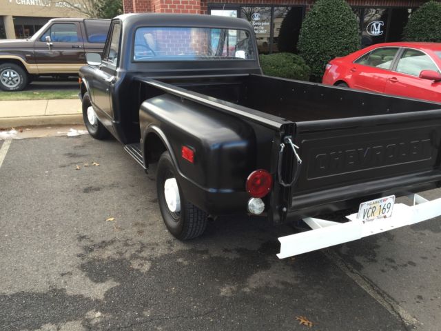 1969 Black Chevrolet C-10 Cab & Chassis