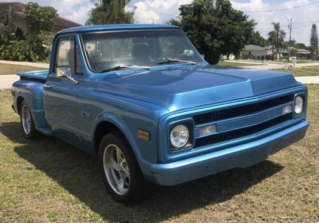 1969 Blue Chevrolet C-10