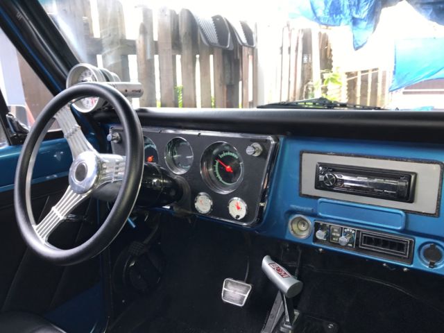 1969 Blue Chevrolet C-10