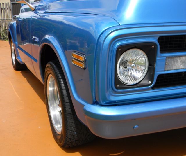 1969 Blue Chevrolet C-10