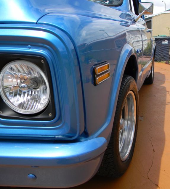 1969 Blue Chevrolet C-10
