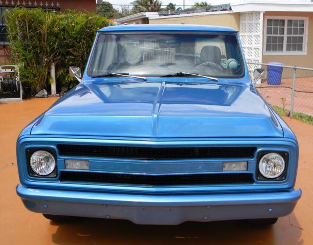 1969 Blue Chevrolet C-10