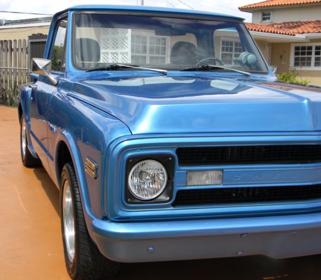 1969 Blue Chevrolet C-10