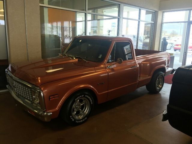 1969 Orange Chevrolet C-10