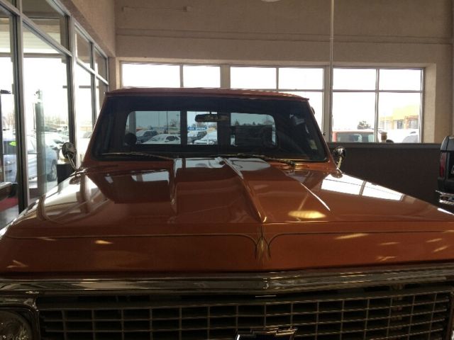 1969 Orange Chevrolet C-10
