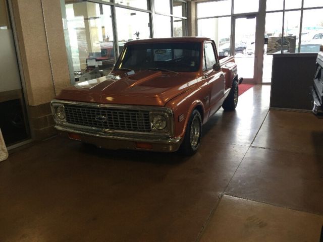 1969 Orange Chevrolet C-10