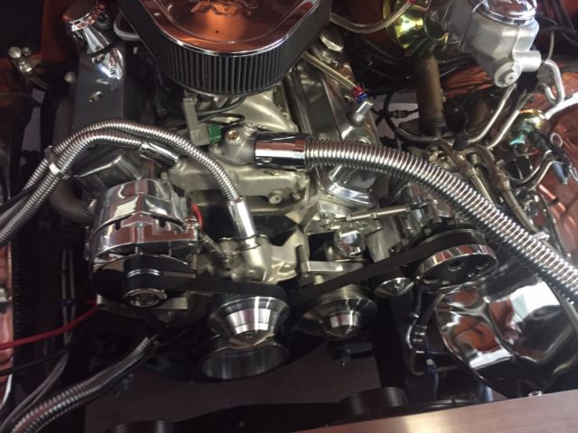 1969 Orange Chevrolet C-10