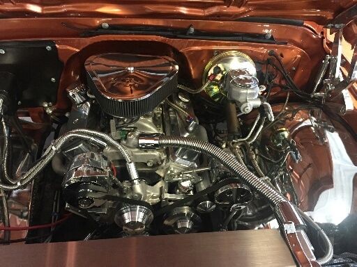 1969 Orange Chevrolet C-10