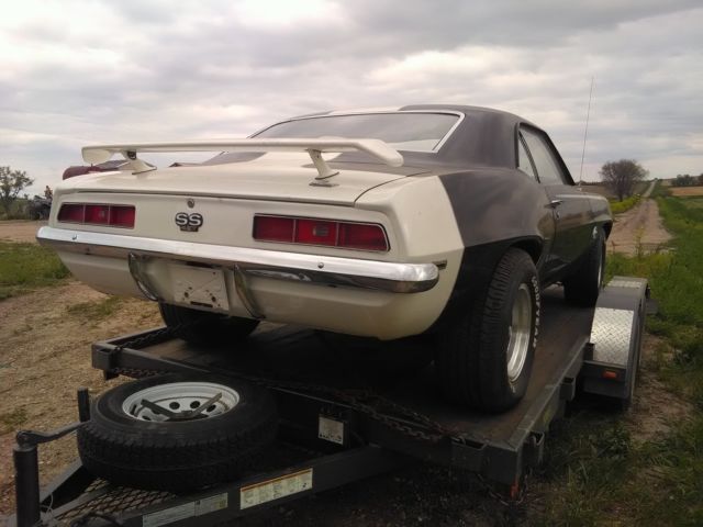 1969 Black with White Stripe Chevrolet Camaro Coupe