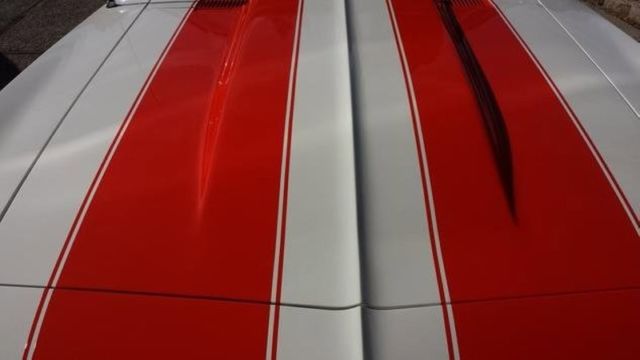 1969 Orange Chevrolet Camaro Convertible