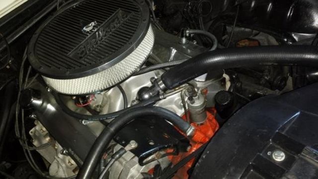 1969 Orange Chevrolet Camaro Convertible