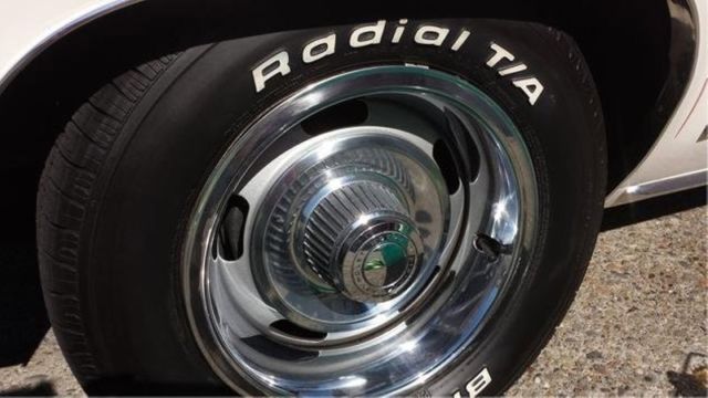 1969 Orange Chevrolet Camaro Convertible