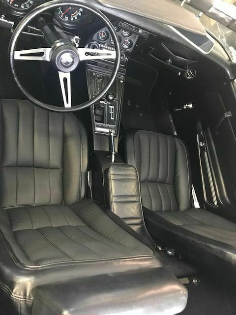 1969 Black Chevrolet Corvette Convertible