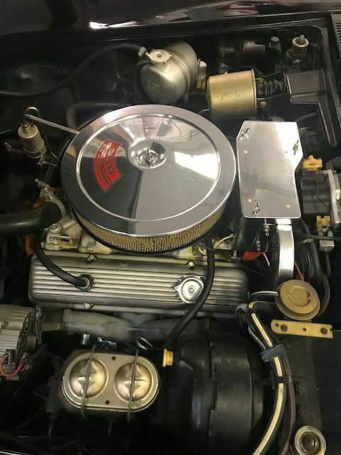 1969 Black Chevrolet Corvette Convertible