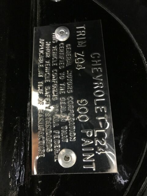 1969 Black Chevrolet Corvette Convertible