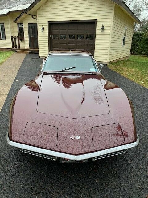 1969 Burgundy Chevrolet Corvette T Top