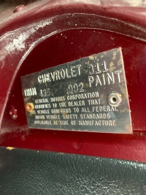 1969 Burgundy Chevrolet Corvette T Top