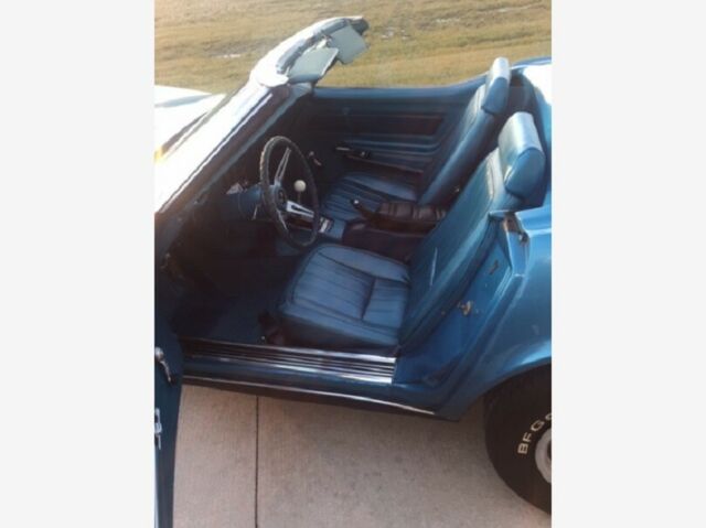 1969 Blue Chevrolet Corvette Convertible