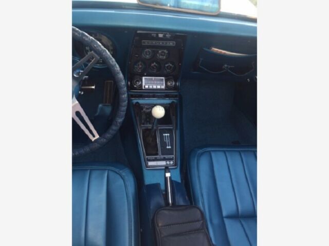 1969 Blue Chevrolet Corvette Convertible