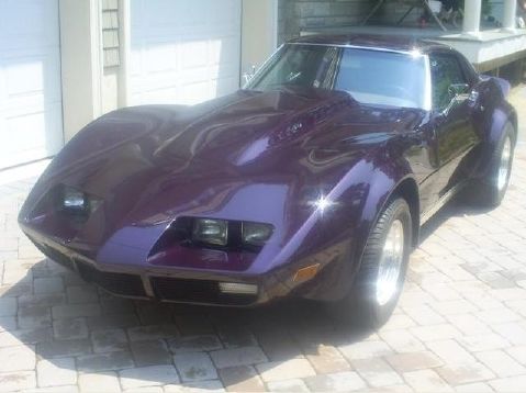 1969 black rose matalic Chevrolet Corvette Coupe