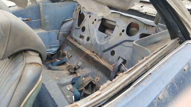 1969 Blue Oldsmobile Cutlass Convertible