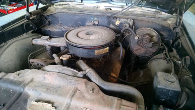 1969 Blue Oldsmobile Cutlass Convertible