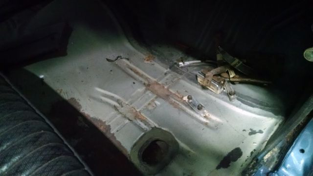 1969 Blue Oldsmobile Cutlass Convertible