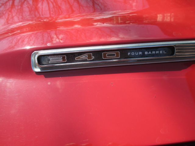 1969 Red Dodge Dart Sedan