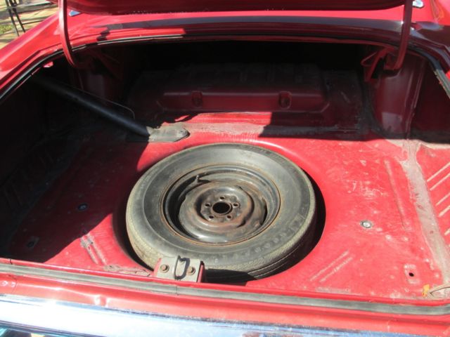 1969 Red Dodge Dart Sedan