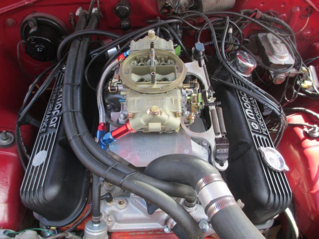 1969 Red Dodge Dart Sedan