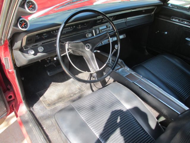 1969 Red Dodge Dart Sedan