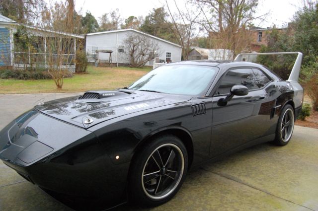 1969 Black Dodge Daytona Coupe